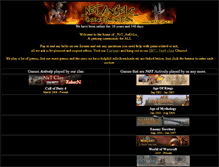 Tablet Screenshot of net-clan.com